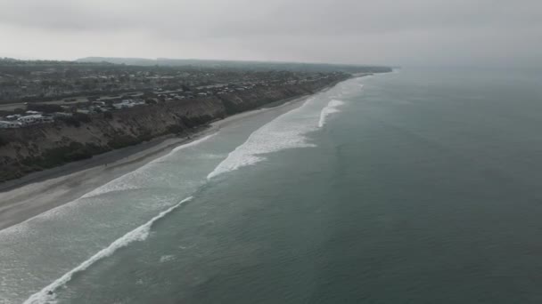 Carlsbad California Nın Insansız Hava Aracı Görüntüsü Yüksek Kalite Görüntü — Stok video