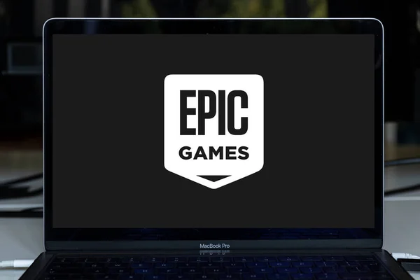 Kaunas Lithuania 2022 July Epic Games Video Game Design Company — Photo