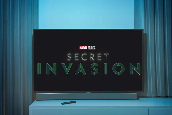 Kaunas Litauen September 2022 Serie Geheime Invasion Marvel Studio Fernsehen — Stockfoto