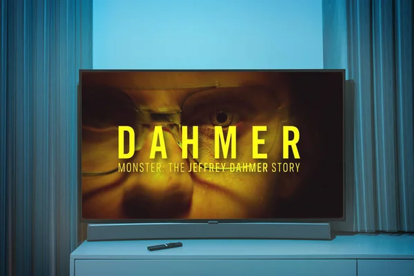 Kaunas Litvánia 2022 Október Popular Series Netflix Monster Jeffrey Dahmer — Stock Fotó