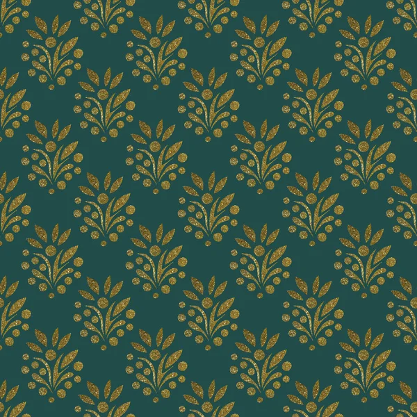 Seamless Pattern Ornament Background Colored Shiny Paper Handmade — Stock Photo, Image