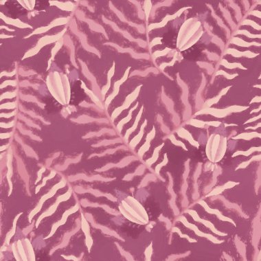 Kusursuz desen. Çiçek süslemeli geçmişe dönük. Suluboya tasarımı. Raster çizimi ambalaj tasarımı, ambalaj kağıdı, kartpostal ya da koleksiyon defteri için. Kumaş veya kağıda yazdırmak için yazdır.