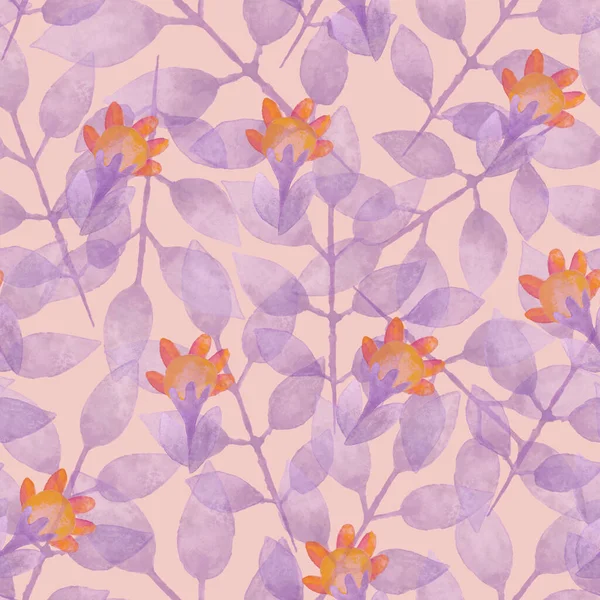 Kusursuz desen. Raster illüstrasyonu. Tasarım için çiçek süsü, kağıt ya da kumaş üzerine baskı. Kartpostal, ambalaj, paketleme ya da hatıra defteri tasarımı. Moda..