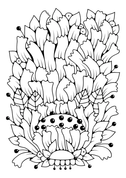 Flores da primavera - Flores e vegetação - Coloring Pages for Adults