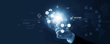 Modern teknolojinin veri bilimi ve iş dünyası, fikir ve yaratıcılık, Yenilik, Yapay Zeka, Derin Öğrenme, Analiz ve İnternet ve Ağ Geliştirme.