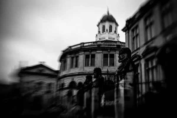 Ein Altmodisches Aussehen Der Stadt Oxford Einer Stadt Südengland Großbritannien — Stockfoto