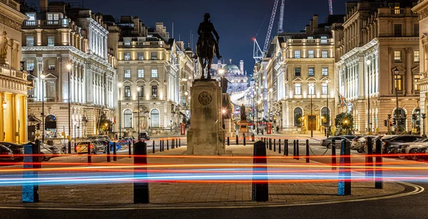 Der Waterloo Place Zur Weihnachtszeit London England Großbritannien — Stockfoto