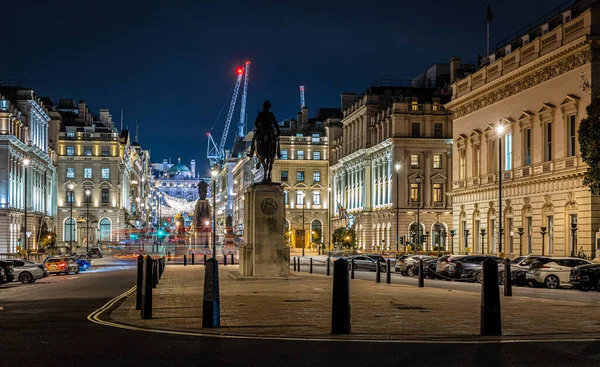 Waterloo Place Christmas Time London England — Stock Photo, Image