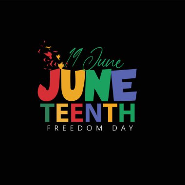 Haziran 'ın son günü. 19 Haziran 'da her yıl düzenlenen Afro-Amerikan bayramı, Özgürlük ve Özgürlük Günü