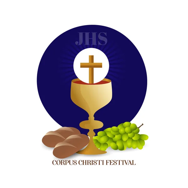 Corpus Christi Katolik dini bayramı, bayram, timsah şablonu.