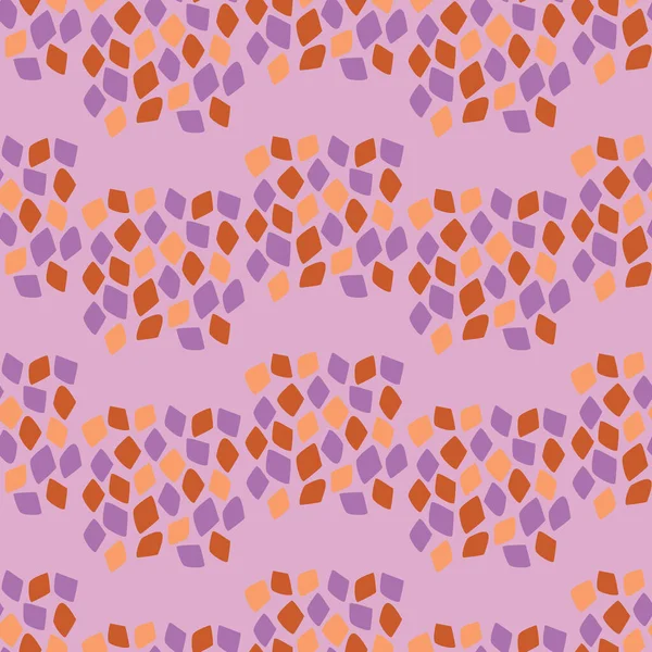 Vektornahtloses Muster Mit Mehrfarbigen Rauten Mosaik Muster — Stockvektor