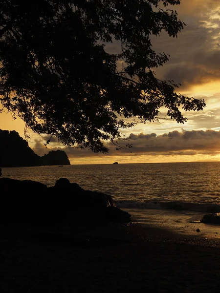 Sunset Beach Guanacaste — стоковое фото