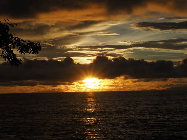 View Sunset Beach Guanacaste — Stockfoto