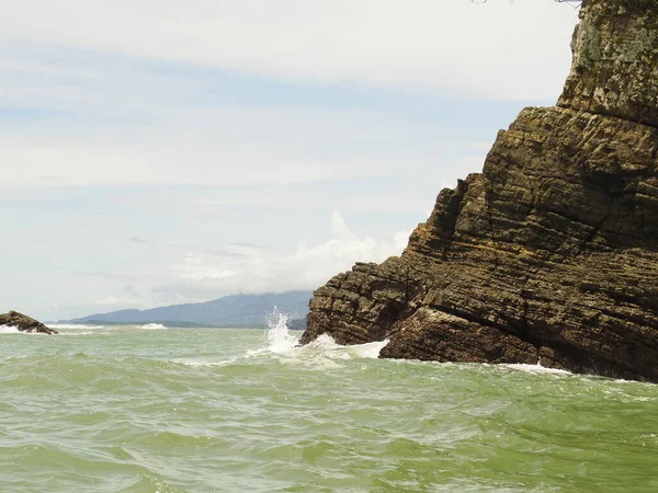 View Coastline Costa Rica — Fotografia de Stock