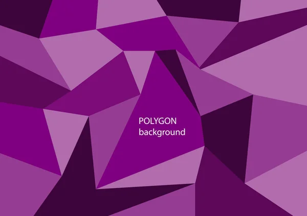 Gradiente Abstracto Púrpura Fondo Poligonal Plantilla Diseño Creativo —  Fotos de Stock