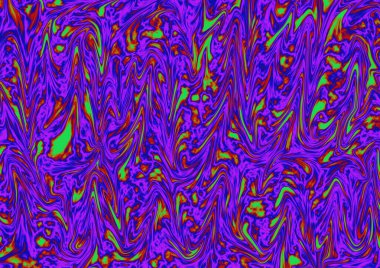 Soyut renkli dalgalı psikedelik arkaplan resmi. desen için kullan.