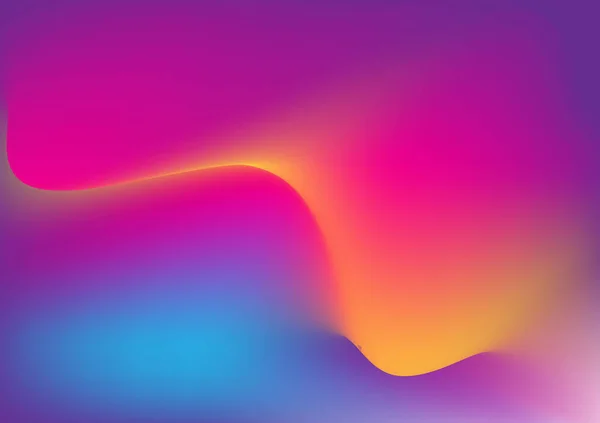 Abstract Blurred gradient mesh colorful rainbow background. Mesh background of rainbow colors. Vector illustration