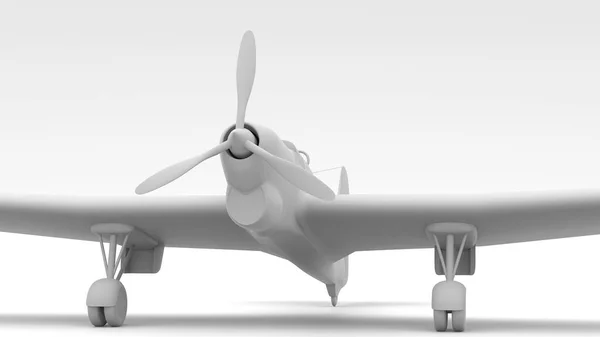 具有历史意义的苏联Ant 25型飞机的轮廓 — 图库照片