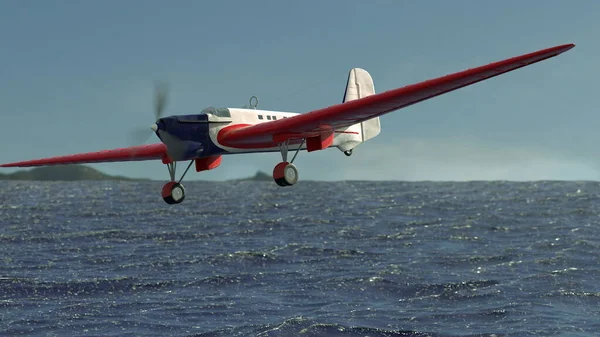 Ilustração Histórica Aeronave Soviética Ant — Fotografia de Stock