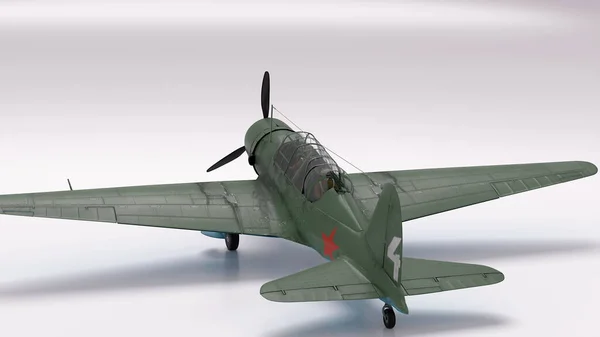 3Dイラスト 2ソ連軽爆撃機 — ストック写真