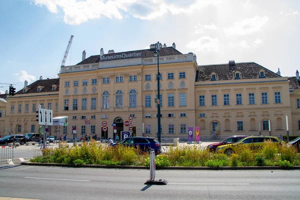 Відень Австрія Липня 2021 Року Museumsquartier Wien Культурний Комплекс Розташований — стокове фото