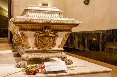 Viyana, Avusturya, 21 Temmuz 2021. Kapuzinergruft. Varis Rudolph 'un mezarı..