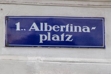 Vienna, Austria, July 21, 2021, The Albertinaplatz is a place named after its proximity to the Albertina Museum, in the palace of Archduke Albert.