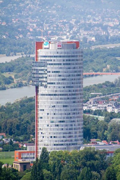 Vienna Austria July 2021 Florido Tower Skyscraper City Vienna Austria — стокове фото