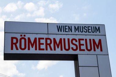 Viyana, Avusturya, 21 Temmuz 2021. Müzede Roma harabeleri, Vindobona 'da subayların kalacağı evler, seramik ve mezar taşları bulunuyor....