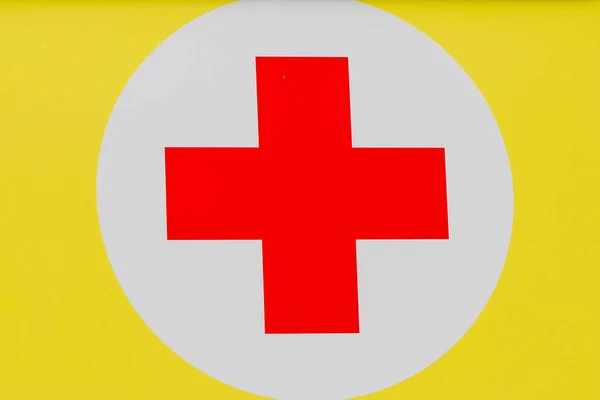 Floreffe Belgium July 2022 Red Cross Belgian Ambulance Floreffe Festival — 스톡 사진