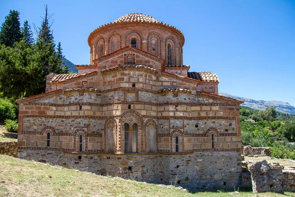 Mistra Greece July 2022 City Mistra Mystras Ancient City Peloponnese — Fotografia de Stock