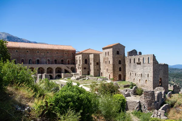 Mistra Greece July 2022 City Mistra Mystras Ancient City Peloponnese — Fotografia de Stock