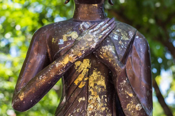 Mão Estátua Buddha Tailândia — Fotografia de Stock