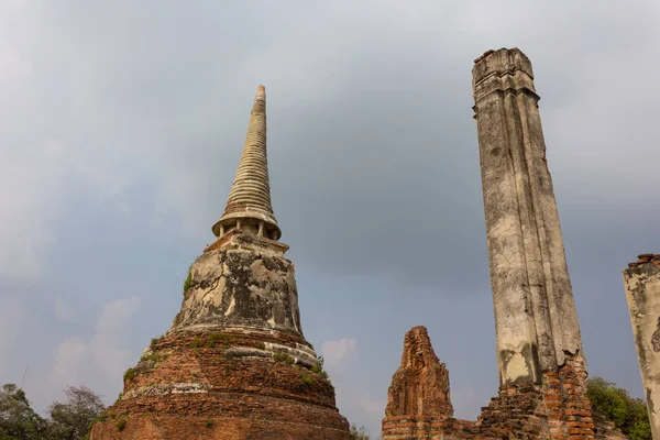 Antik Ayutthaya kenti, Tayland.