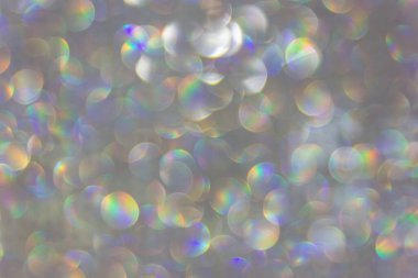 Bokeh odaklanmış ışıklarla soyut arkaplan.