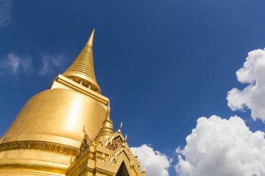 Wat Phra Kaew, Tayland 'da altın pagoda.