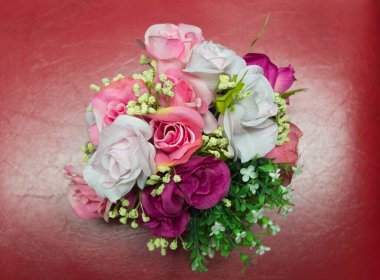 Yumuşacık gül buketi.