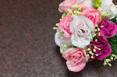 Yumuşacık gül buketi.