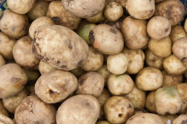 Patatesin yakın çekimi..