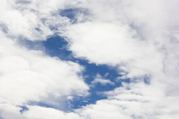 Blauer Himmel Der Weißen Wolke — Stockfoto