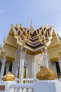 Wat Ban Rai 'de mimarlık, Nakhon Ratchasima, Tayland.
