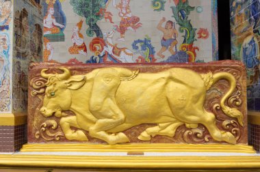 Çin burcu, Wat Ban Rai 'de Yılın Heykeli, Nakhon Ratchasima, Tayland.