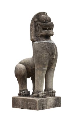 Singha Taşı heykeli Nakhonratchasima, Tayland.