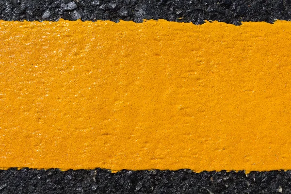 Asphalt Road Abstract Background Yellow Line Road Texture — Stock Photo, Image