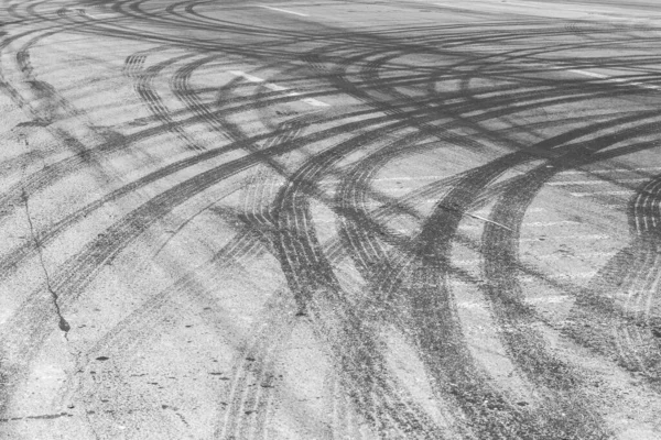 Abstract Road Background Tracks Tires — Stock Photo, Image