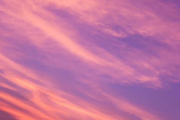 Tramonto Cielo Blu Nuvole Sfondo — Foto Stock