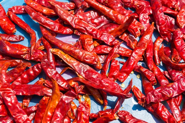 Dry Red Pepper Many Red Pigments — Stock Photo, Image