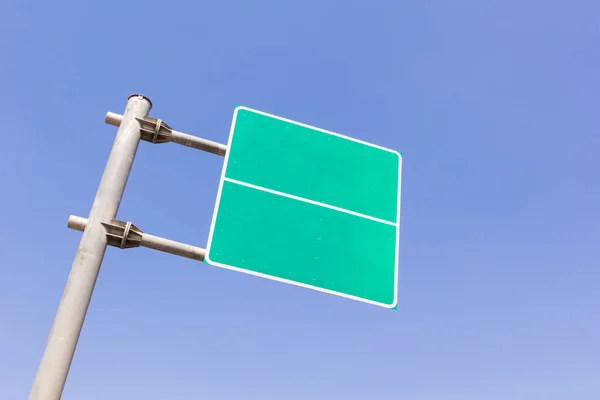 Traditional Thai Style Sign Blue Sky — Stok fotoğraf