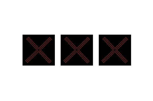 Czerwone Światła Xxx Dla Treści Dla Dorosłych — Zdjęcie stockowe