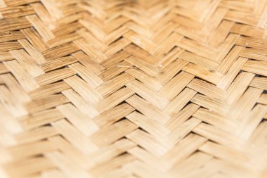 Örgü bambu desenini kapat.